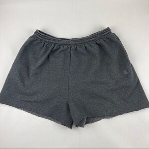Starter Athletic Shorts Mens XL Gray Cut Off Sweatpants